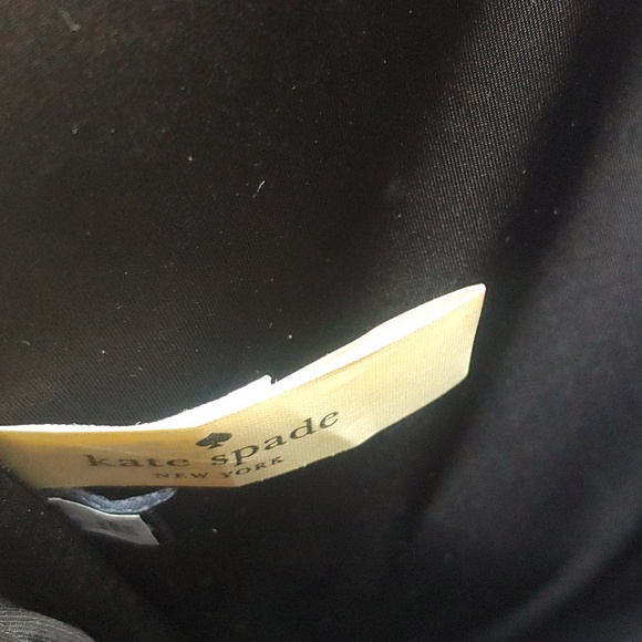 Kate Spade Laptop Pebbled Leather Padded Sleeve Black 15" x 10.5" - Picture 15 of 17